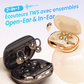 🎧 50% DE RÉDUCTION! 🔄 Écouteurs TWS 2-en-1 – Kits oreille ouverte & intra-auriculaires, Bluetooth 6.0 – Idéaux pour le sport, le sommeil ou le quotidien 🏃💤