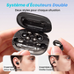 🎧 50% DE RÉDUCTION! 🔄 Écouteurs TWS 2-en-1 – Kits oreille ouverte & intra-auriculaires, Bluetooth 6.0 – Idéaux pour le sport, le sommeil ou le quotidien 🏃💤