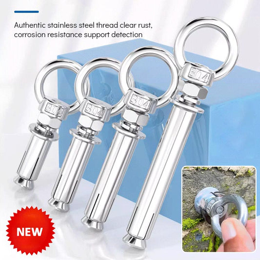 🔩 50% DE RÉDUCTION! ⭕ Vis à anneau inox 304 – Robuste & résistante à la corrosion ✨
