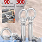 🔩 50% DE RÉDUCTION! ⭕ Vis à anneau inox 304 – Robuste & résistante à la corrosion ✨