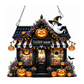 🎃 50% DE RÉDUCTION! ✨ Kit de bricolage Halloween – Décorations suspendues scintillantes, facile & amusant – Parfait pour une ambiance festive et effrayante 🕷️