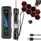 🔦 50% DE RÉDUCTION! 💡 Lampe Torche Laser Rouge & Verte Rechargeable – Compacte, puissante & polyvalente – Idéale pour présentations, plein air et jeux avec animaux 🐾
