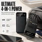 🔋 50% DE RÉDUCTION! ⚡ Batterie Externe 30 000 mAh – 4 câbles intégrés, affichage numérique & lithium-polymère – Idéale pour le voyage et le quotidien 📱