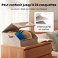 🧢 50% DE RÉDUCTION! 📦 Boîte de rangement pour chapeaux empilable – Fenêtre transparente, anti-poussière & gain de place – Idéale pour organiser et protéger vos chapeaux ✨