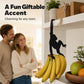 🐒 ACHETEZ 2, OBTENEZ 1 GRATUIT! 🍌 Crochet banane en forme de singe – Design amusant, robuste & gain de place – Idéal pour suspendre fruits, sacs ou accessoires de cuisine ✨