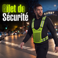 🦺 50% DE RÉDUCTION! 🏃 Gilet réfléchissant haute visibilité – Ajustable, léger & poche intégrée – Sécurité optimale pour la course, le vélo et les déplacements 🌙