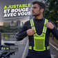 🦺 50% DE RÉDUCTION! 🏃 Gilet réfléchissant haute visibilité – Ajustable, léger & poche intégrée – Sécurité optimale pour la course, le vélo et les déplacements 🌙