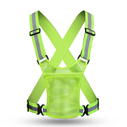 🦺 50% DE RÉDUCTION! 🏃 Gilet réfléchissant haute visibilité – Ajustable, léger & poche intégrée – Sécurité optimale pour la course, le vélo et les déplacements 🌙