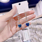 💙 50% DE RÉDUCTION! 💎 Boucles d'oreilles cœur – Pierre synthétique & cadeau idéal ✨