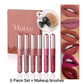 💄 50% DE RÉDUCTION! 💋 Coffret de Rouges à Lèvres Liquides – Fini mat velouté, imperméable & crémeux – Du nude au rouge intense – Pour chaque look ✨