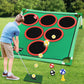 ⛳ 50% DE RÉDUCTION! 🏌️ Ensemble de Jeu de Golf Décontracté – Cible simple/double, flanelle plastique & 3 ans+ – Idéal pour intérieur/extérieur – Cadeau golfeur 🎁