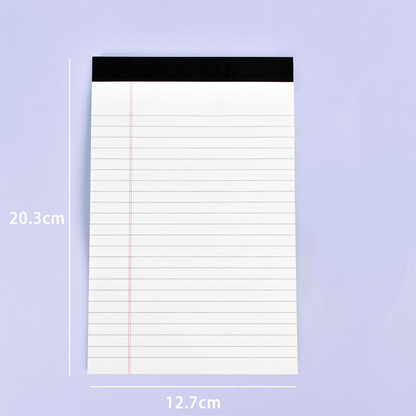📝 50% DE RÉDUCTION! ✏️ Bloc-Notes Ligné Minimaliste – Papier 80g premium, reliure supérieure & couleurs pastel – 3 formats – Idéal pour notes et planning 📓