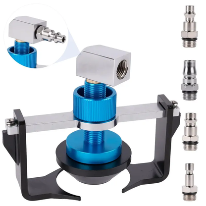 🛠️ 50% DE RÉDUCTION! 🚗 Adaptateur pour Maître-Cylindre de Frein – Base 58 mm, rotation 360° & métal robuste – Purge efficace pour voitures 🔧