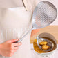 🍳 50% DE RÉDUCTION! 🥄 Écumoire en Inox Qualité Alimentaire – Égouttage rapide, manche long & polyvalente – Idéale pour friture, soupes et pâtes ✨