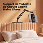 📱 50% DE RÉDUCTION! 🛏️ Support tablette magnétique – Stable & réglable ✨