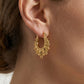 💫 50% DE RÉDUCTION! ✨ Boucles d'Oreilles Créoles Bohèmes Vintage – Acier inoxydable, design épuré & intemporel – Parfaites pour un look chic au quotidien 🖤