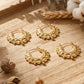 💫 50% DE RÉDUCTION! ✨ Boucles d'Oreilles Créoles Bohèmes Vintage – Acier inoxydable, design épuré & intemporel – Parfaites pour un look chic au quotidien 🖤