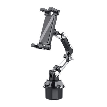🚗 50% DE RÉDUCTION! 📱 Support tablette pliable pour porte-gobelet – Rotation 360°, stable & repliable – Mains libres pour une conduite sereine 🛣️