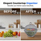 🧺 50% DE RÉDUCTION! 🍎 Corbeille à fruits avec couvercle – Protège & conserve la fraîcheur