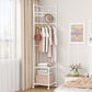 🧥 50% DE RÉDUCTION! 🏠 Portant à Vêtements Gain de Place – Design compact, robuste & montage facile – Idéal pour chambre, buanderie & boutique ✨