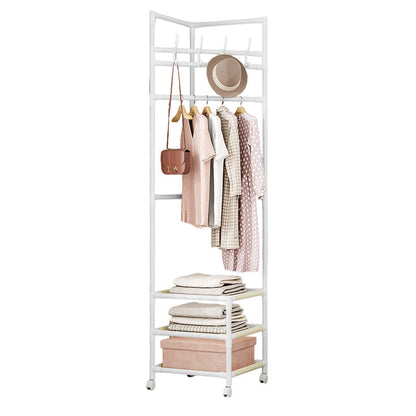 🧥 50% DE RÉDUCTION! 🏠 Portant à Vêtements Gain de Place – Design compact, robuste & montage facile – Idéal pour chambre, buanderie & boutique ✨