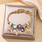 🌙 50% DE RÉDUCTION! ☀️ Bracelet Charme Soleil Lune Céleste – Design délicat, brillant & intemporel – Parfait pour un look élégant au quotidien ✨