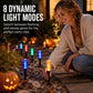 ☀️ 50% DE RÉDUCTION! 💡 Lampe Solaire à Piquet pour Allée – Cristal bulle, IP54 & 10–40 LED – Lumière chaude/blanche/multicolore – Capteur crépuscule-aube – Parfaite pour jardin & allée 🌿