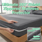 🛏️ 50% DE RÉDUCTION! 🌙 Protège-matelas à fermeture éclair – Respirant & protection complète ✨