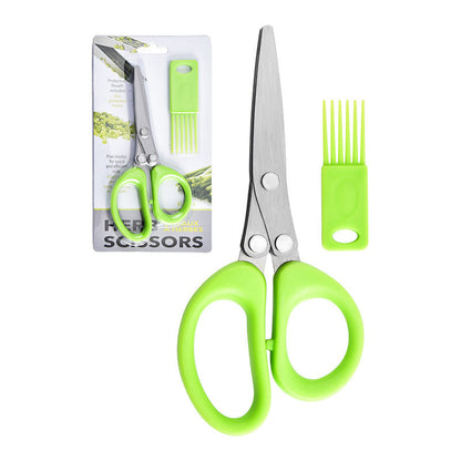 ✂️ 50% DE RÉDUCTION! 🔪 Ciseaux de cuisine inox – Multicouches & tranchants ✨