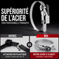 🔧 ACHETEZ 2, OBTENEZ 1 GRATUIT! 🛠️ Collier de Serrage Acier Inoxydable 304 – Boucle à verrouillage, 10×300/500 mm – Idéal pour charges industrielles lourdes 🏗️