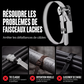 🔧 ACHETEZ 2, OBTENEZ 1 GRATUIT! 🛠️ Collier de Serrage Acier Inoxydable 304 – Boucle à verrouillage, 10×300/500 mm – Idéal pour charges industrielles lourdes 🏗️