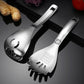 🥄 50% DE RÉDUCTION! 🍳 Cuillère de Cuisine Multifonction 5-en-1 – Inox 304/430, filtre, broie & ouvre-bouteille – 23,5 cm – L'outil idéal pour votre cuisine ✨