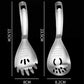 🥄 50% DE RÉDUCTION! 🍳 Cuillère de Cuisine Multifonction 5-en-1 – Inox 304/430, filtre, broie & ouvre-bouteille – 23,5 cm – L'outil idéal pour votre cuisine ✨