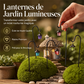 🏮 50% DE RÉDUCTION! ✨ Piquet de Plante Lanterne Rétro Lumineuse – Résine, 7 coloris & phosphorescent – Lot de 5/7 – Parfait pour une déco jardin unique 🌿