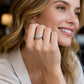 💍 50% DE RÉDUCTION! ✨ Bague Cocktail en Zirconium Cubique – Design étincelant & élégant – Parfaite pour les occasions spéciales et soirées chic 💎
