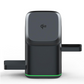 📱 50% DE RÉDUCTION! ⚡ Support de Charge Rapide Magnétique Sans Fil 3-en-1 – Charge simultanée pour téléphone, montre & écouteurs – Compact & pliable pour la maison ou le bureau ✨