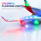 ✈️ 50% DE RÉDUCTION! 💡 Avion Modèle Électrique – Sons réalistes, lumières LED & contrôle facile – Parfait pour s'amuser en intérieur & extérieur ✨
