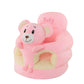 🐻 50% DE RÉDUCTION! 🛋️ Canapé Bébé Cartoon Anti-Roulis – Dossier stable, peluche douce & base antidérapante – Siège sécurisé pour jeux et repos ✨
