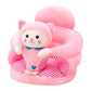 🐻 50% DE RÉDUCTION! 🛋️ Canapé Bébé Cartoon Anti-Roulis – Dossier stable, peluche douce & base antidérapante – Siège sécurisé pour jeux et repos ✨
