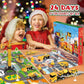 🚗 50% DE RÉDUCTION! 🔧 Calendrier de l'Avent Garçon – 24 jours de chantier miniature, véhicules & outils réalistes – Idéal pour petits constructeurs 👷✨