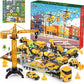 🚗 50% DE RÉDUCTION! 🔧 Calendrier de l'Avent Garçon – 24 jours de chantier miniature, véhicules & outils réalistes – Idéal pour petits constructeurs 👷✨