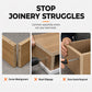 🔧 50% DE RÉDUCTION! 🪚 Outil de support de serre-joint d'angle – Maintien précis, robuste & facile à utiliser – Idéal pour l'assemblage et le travail du bois 🛠️