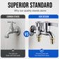 🚿 50% DE RÉDUCTION! 🔧 Robinet double sortie – Pour machine à laver & usage quotidien ✨