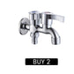 🚿 50% DE RÉDUCTION! 🔧 Robinet double sortie – Pour machine à laver & usage quotidien ✨