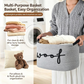 🧵 50% DE RÉDUCTION! 🐾 Panier de rangement tressé main – Matériau naturel, durable & élégant – Garde les jouets rangés & accessibles 🧸