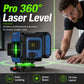 📐 50% DE RÉDUCTION! 🔧 Niveau laser vert 360° – Auto-nivelant, précis & robuste – Idéal pour chantier ✨