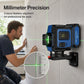 📐 50% DE RÉDUCTION! 🔧 Niveau laser vert 360° – Auto-nivelant, précis & robuste – Idéal pour chantier ✨