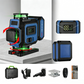 📐 50% DE RÉDUCTION! 🔧 Niveau laser vert 360° – Auto-nivelant, précis & robuste – Idéal pour chantier ✨
