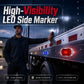 🚛 ACHETEZ 2, OBTENEZ 1 GRATUIT! 💡 Feux LED pour camion – Étanches & lumineux – Sécurité & visibilité 🌙