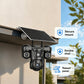 📹 60% DE RÉDUCTION! ☀️ Caméra solaire 360° – Triple objectif & IP67 – Sécurité sans fil 🏠